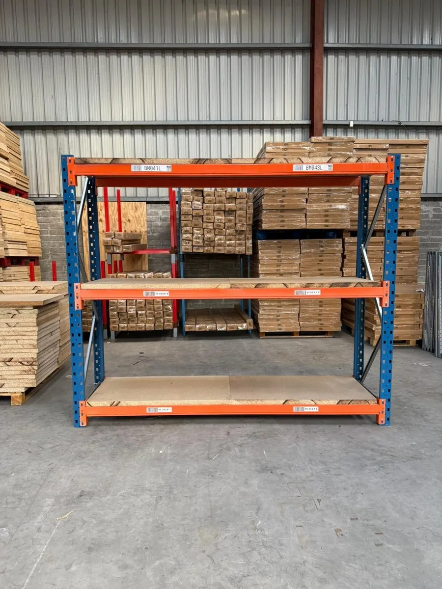 Longspan Shelving Industrial Used Racking - Image 1