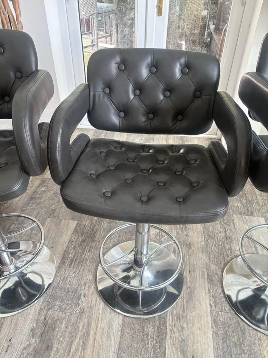 Kitchen Bar Stools x 3 - Image 4