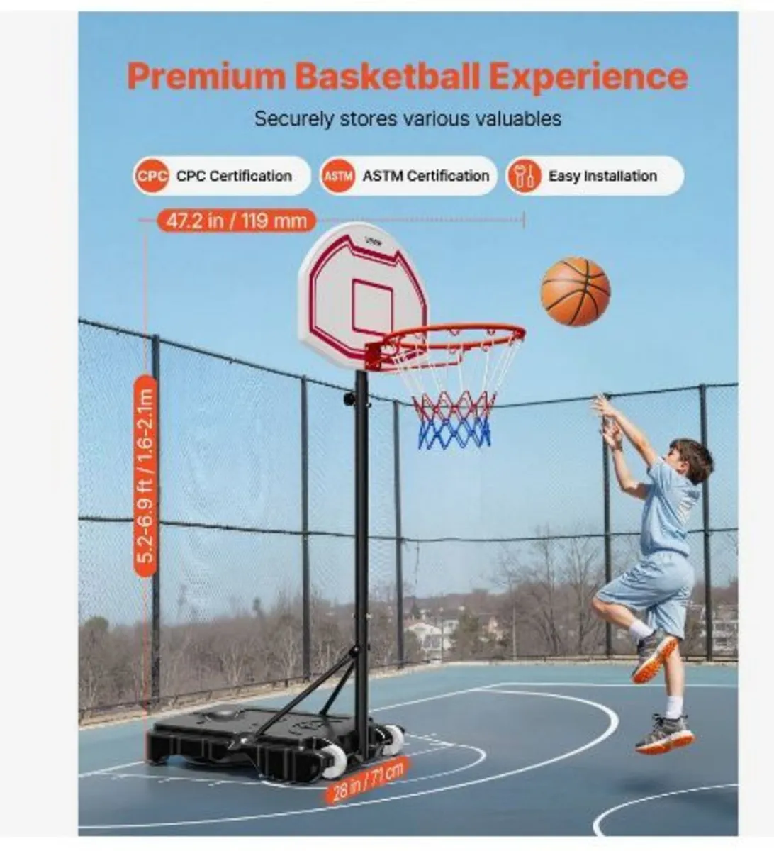 Portable Basketball Stand - Image 3