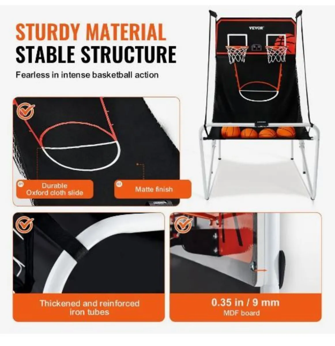 Foldable Basketball Arcade Game - Image 2
