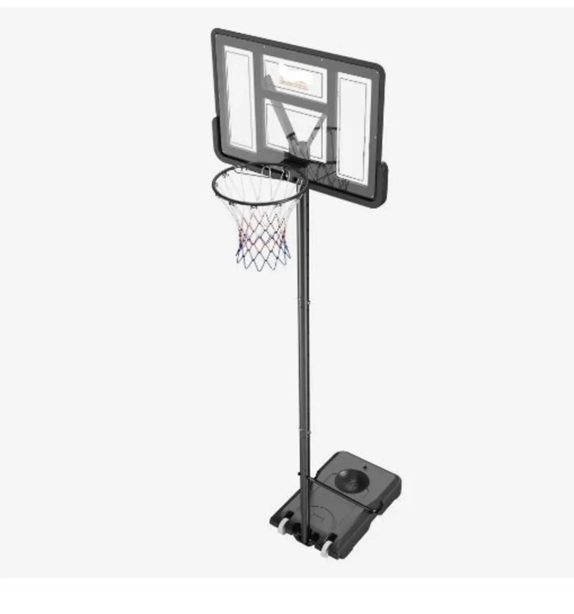 Basketball Hoop, 4-10 ft Adjustable Height - Image 2