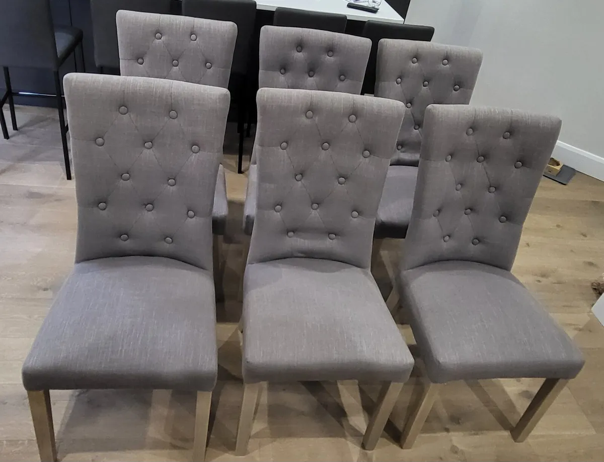 6 Dining Chairs - Image 4