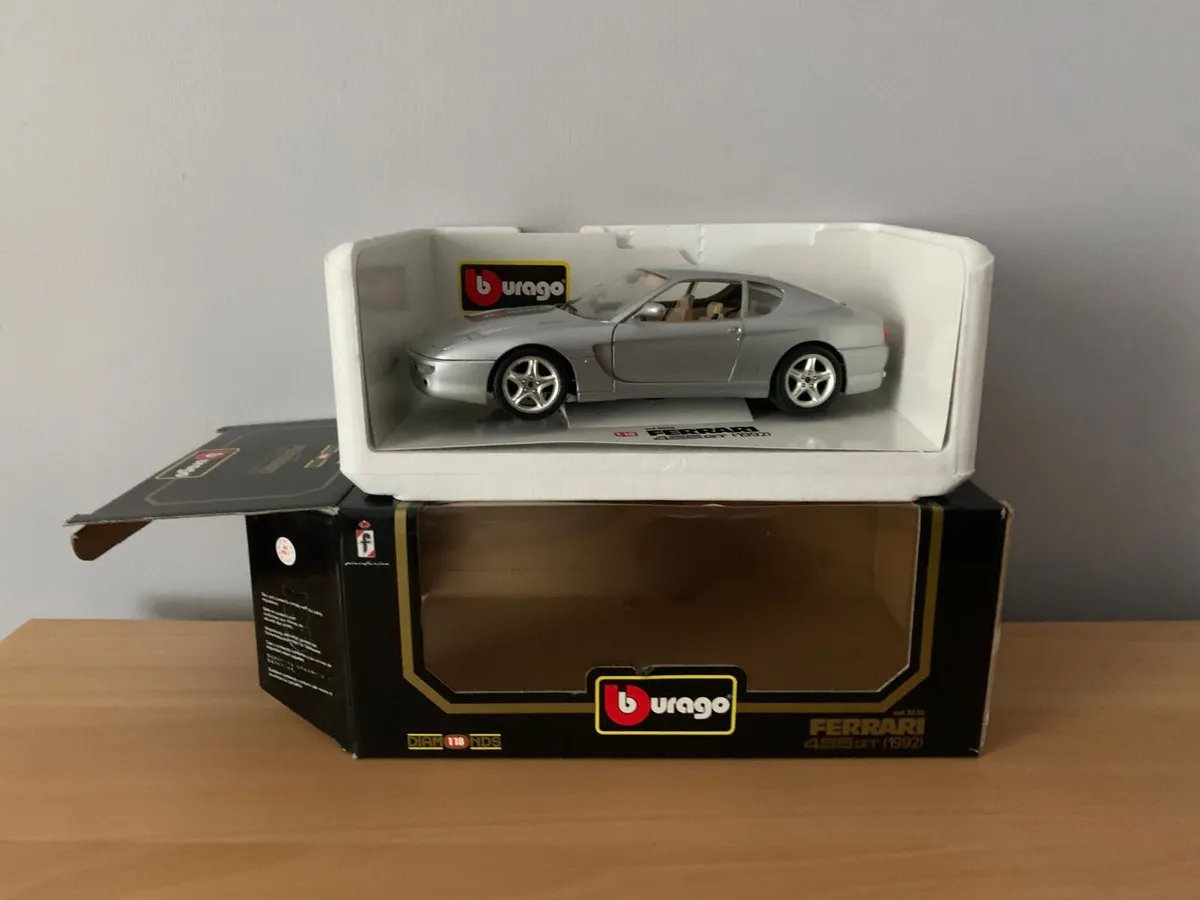 1992 Ferrari 456GT 1/18 Burago Model Car - Image 3