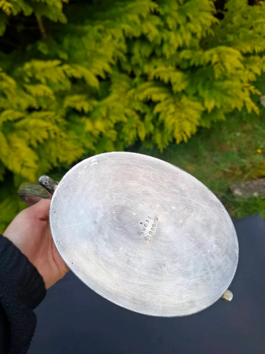 Platted silver tea pot postage possible - Image 3