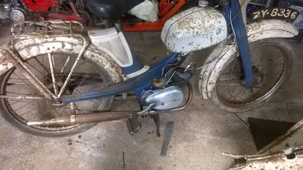 Very Original NSU Quickly.   also a Berini m21 - Image 3