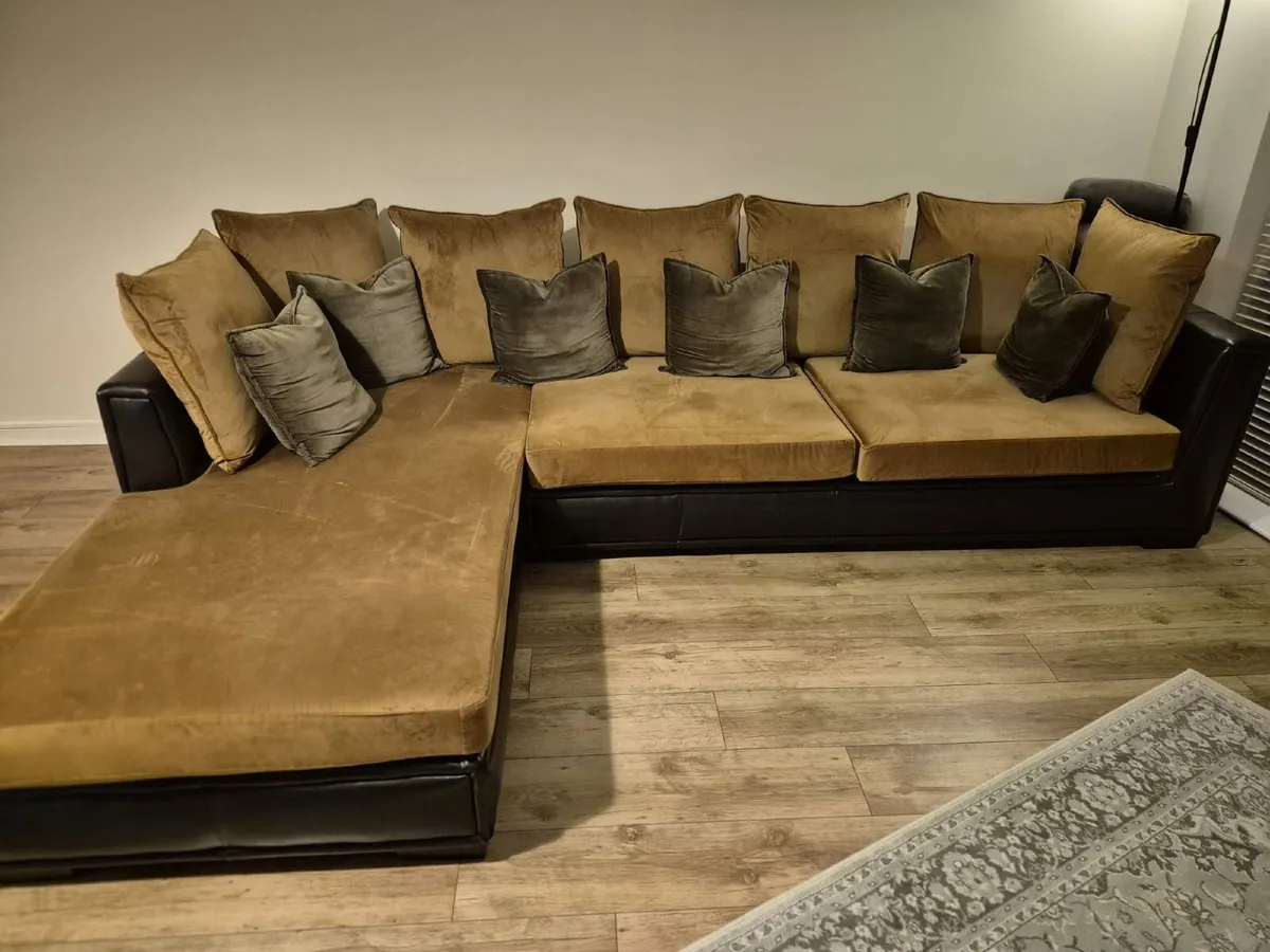 Brown Sofa - Image 1