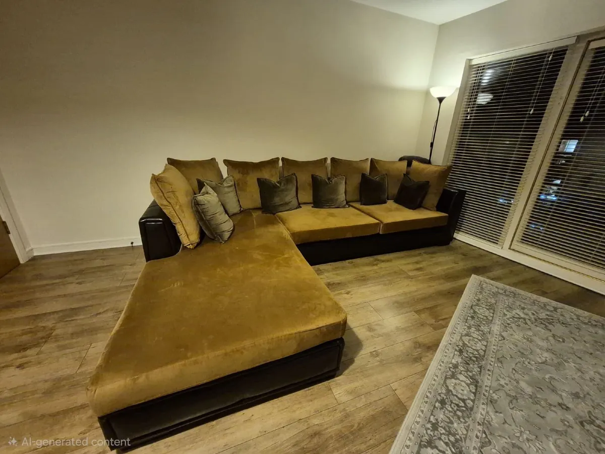 Brown Sofa - Image 3