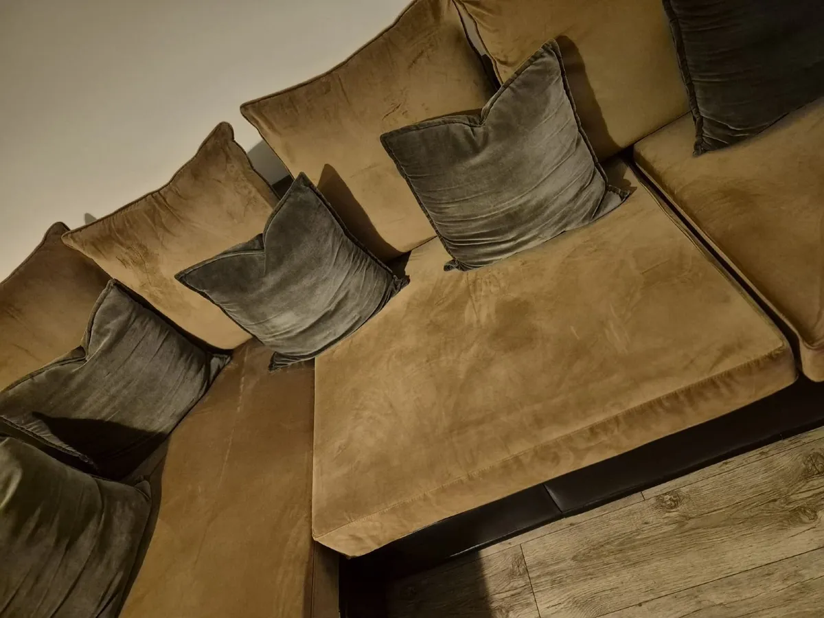 Brown Sofa - Image 4