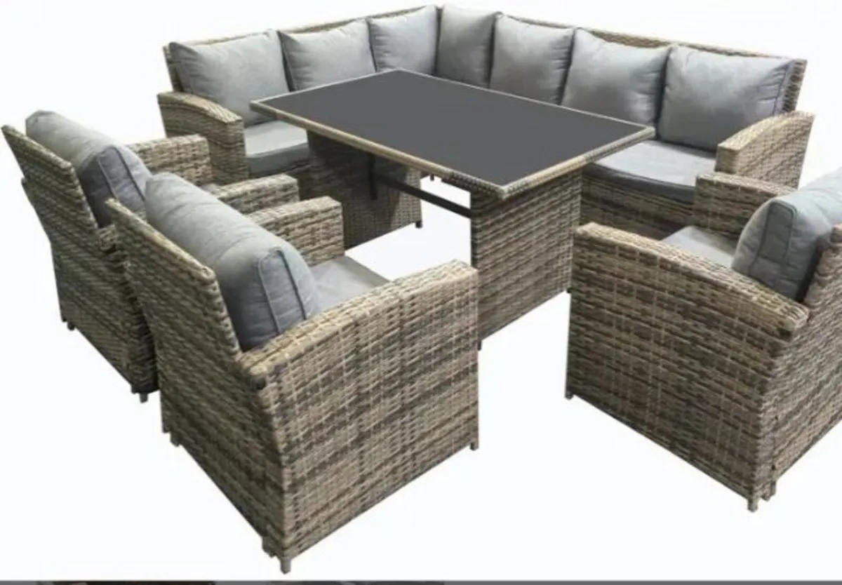 Lauren Corner Garden Furniture Set - Image 2