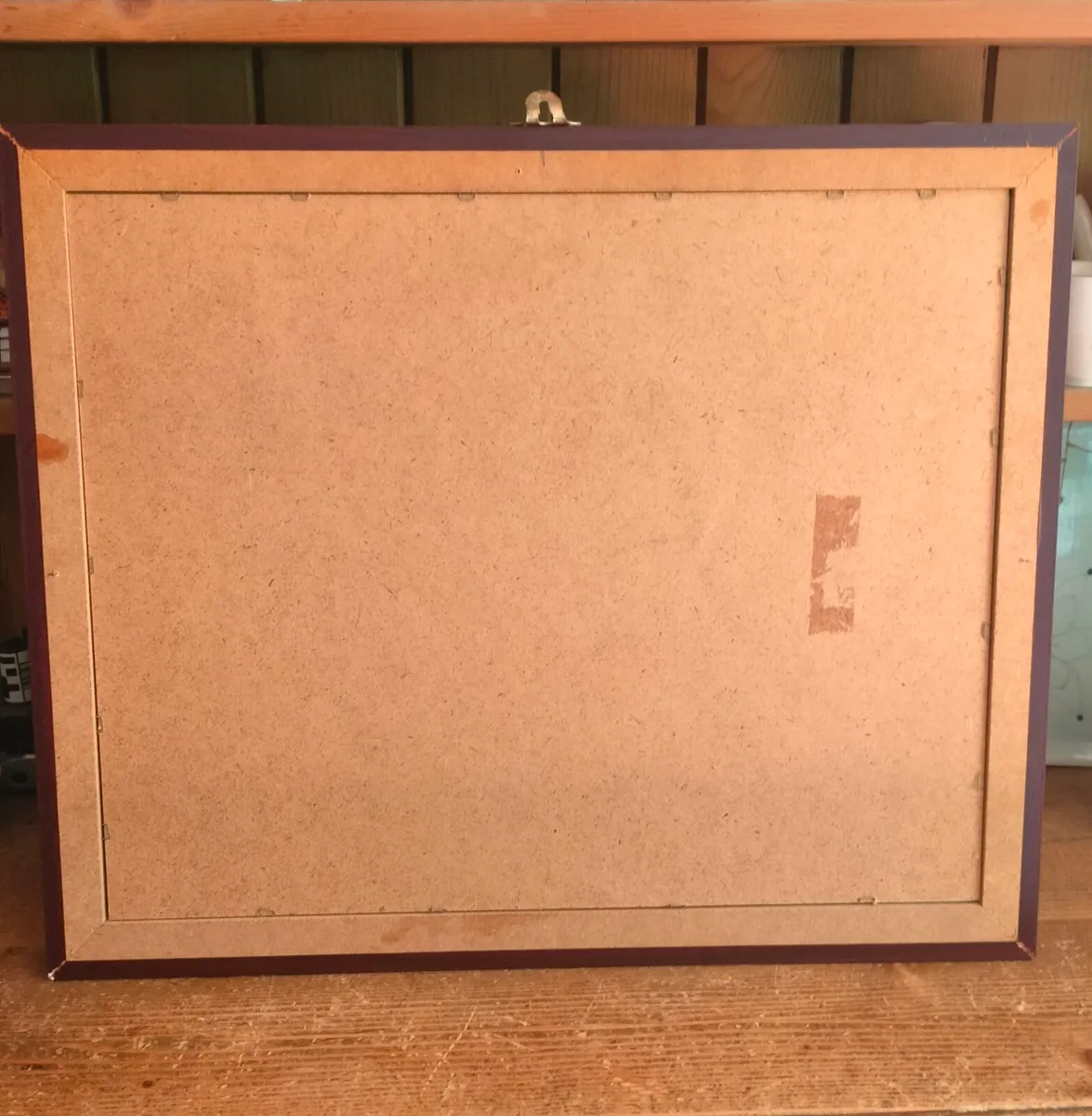 Goodhill print like new in Mahogany frame. €53 - Image 2