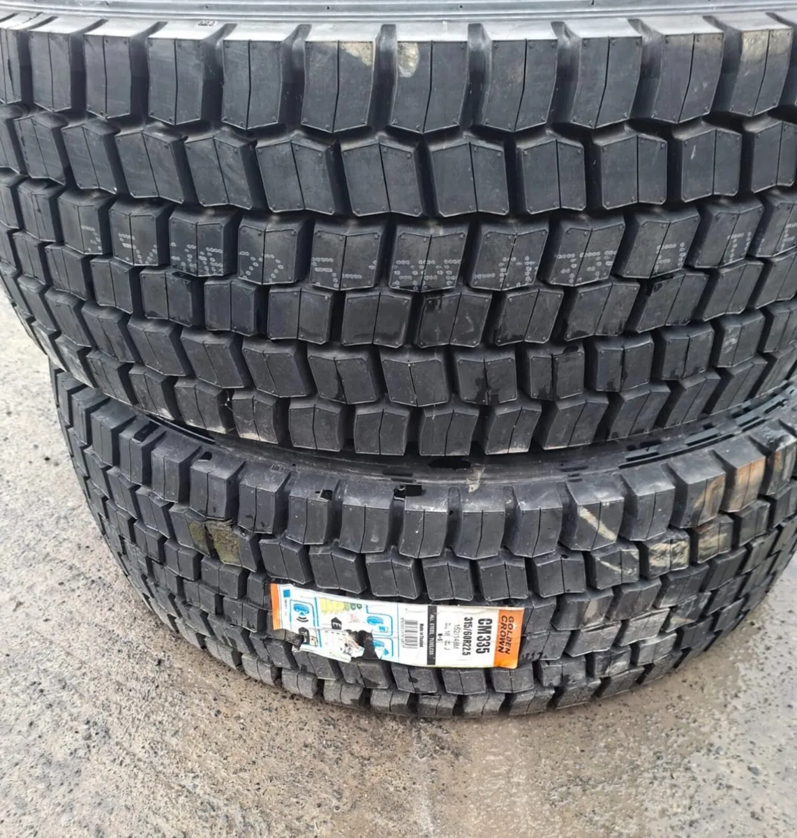 2 x Goldencrown 315x60R22.5 Tyres - Image 1