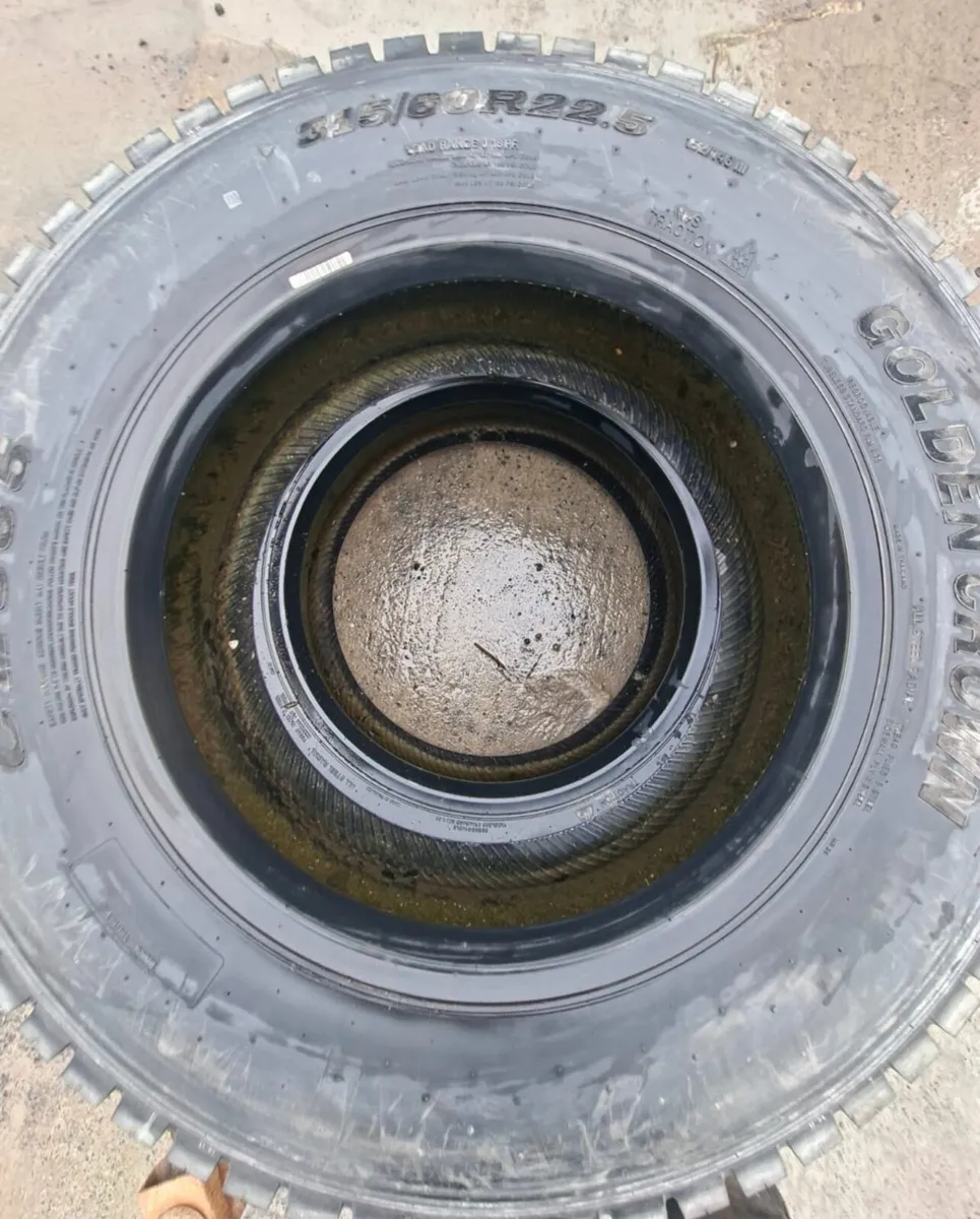 2 x Goldencrown 315x60R22.5 Tyres - Image 2