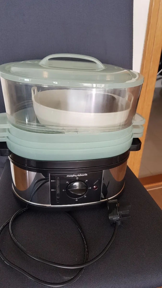 Food Steamer- Morphy Richards BRAND NEW with extra - Image 1