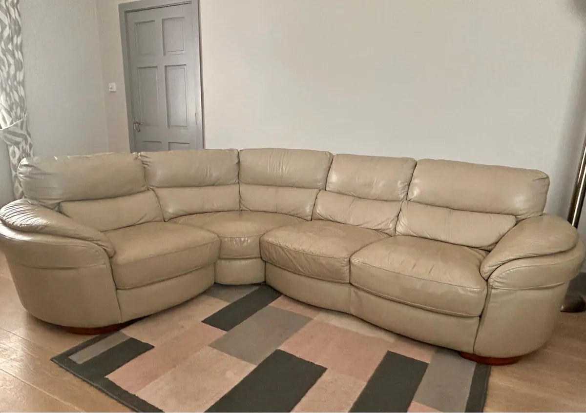Leather Corner Sofa