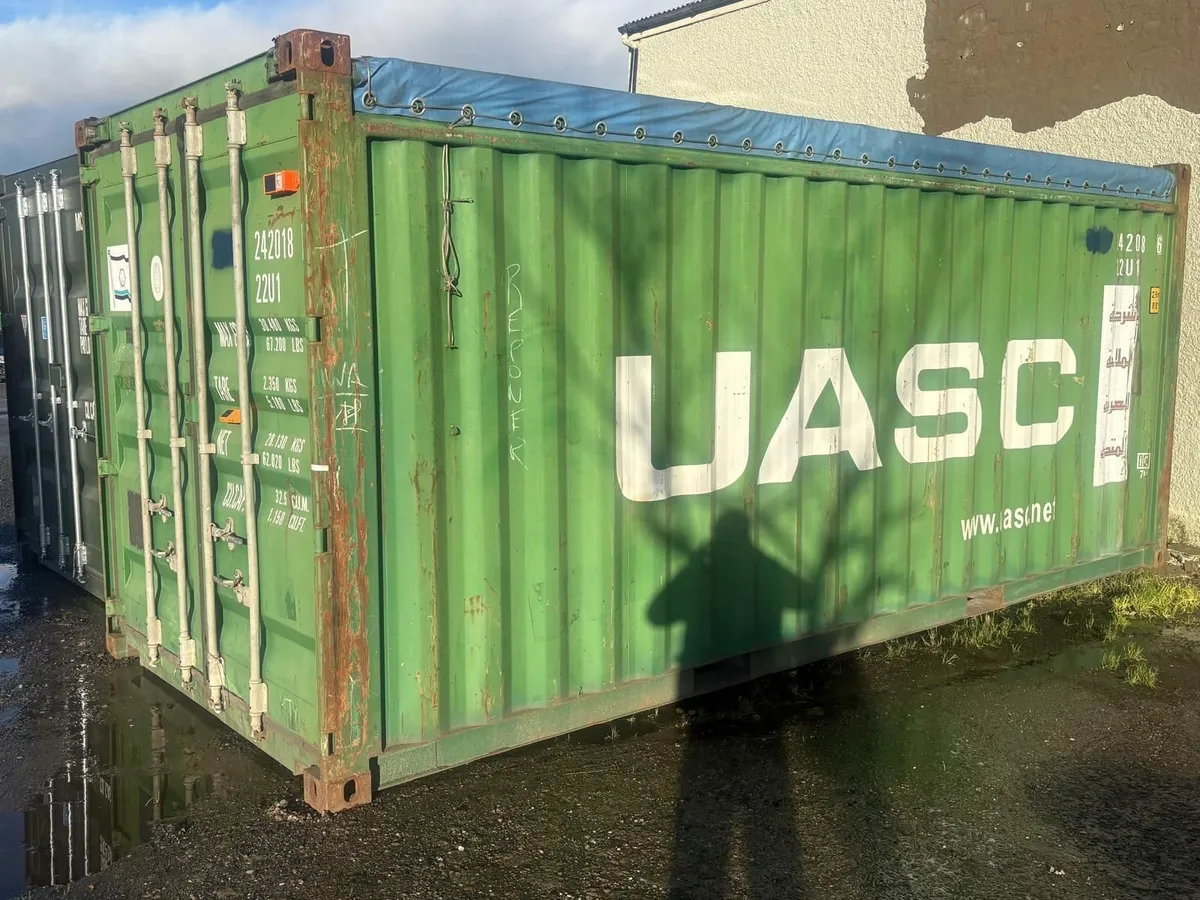 20FT OPEN TOP Shipping Container - Image 2