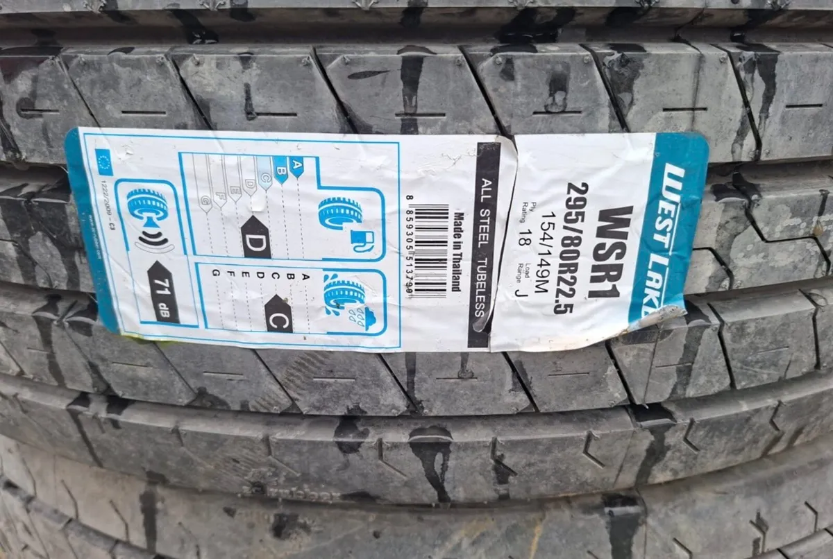 3 x Westlake 295x80R22.5 Tyres - Image 1