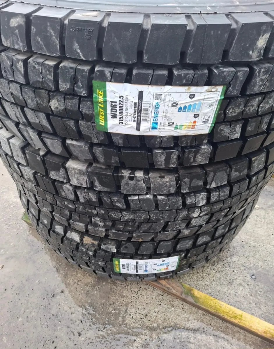 3 x Westlake 315x80R22.5 Tyres - Image 1