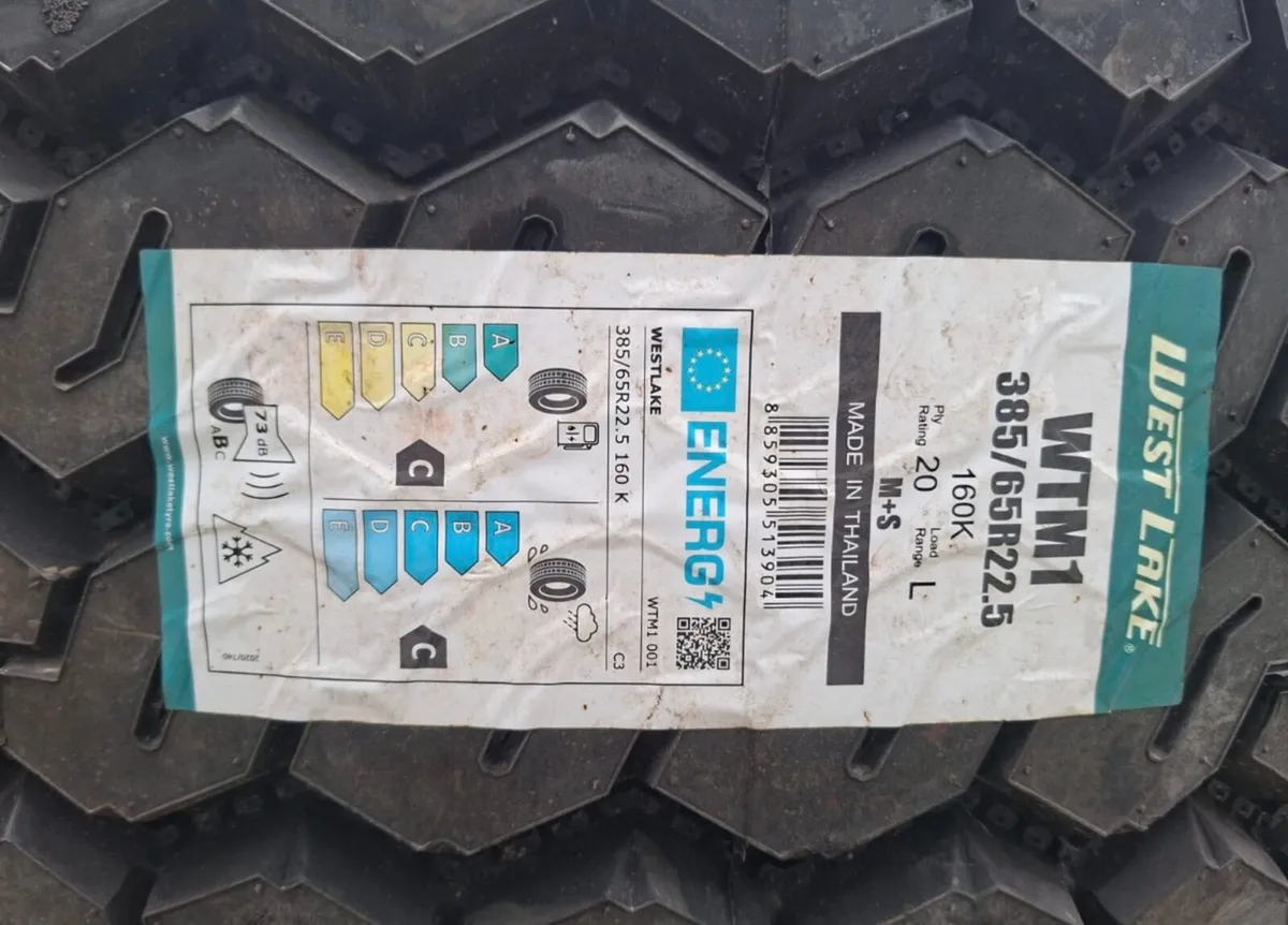 4 x westlake 385x65R22.5 Tyres - Image 4