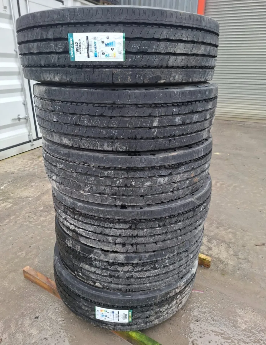 6 x Westlake 315x80R22.5 Tyres - Image 1