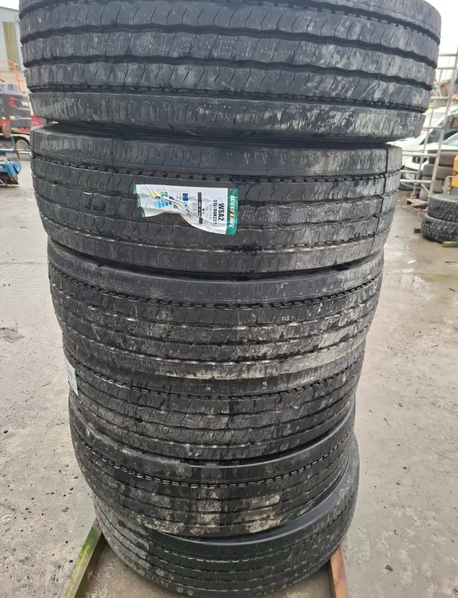 6 x Westlake 315x80R22.5 Tyres - Image 2