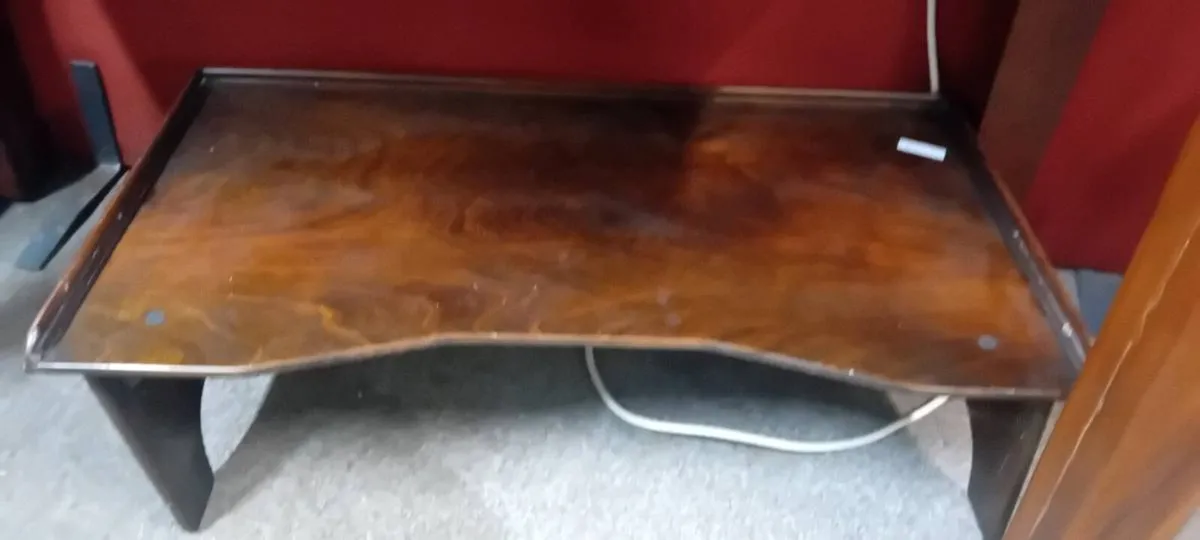 Early 20th Century Mahogany Bed Tray - Image 1