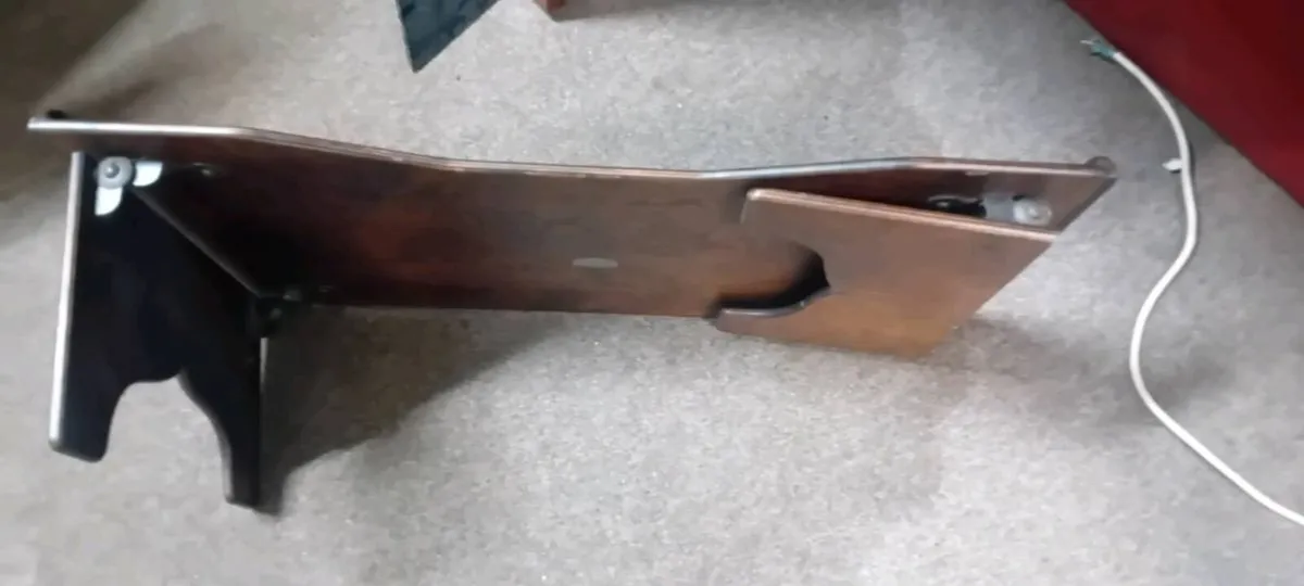 Early 20th Century Mahogany Bed Tray - Image 2