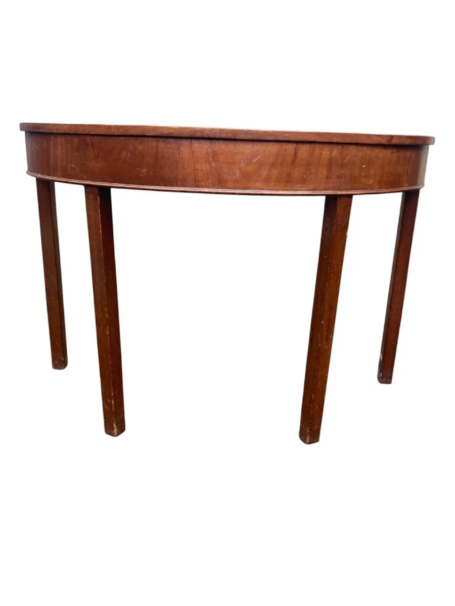 Antique Demi Lune / Console Table - Image 1