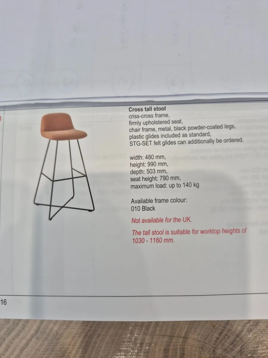 Bar stools (german made)