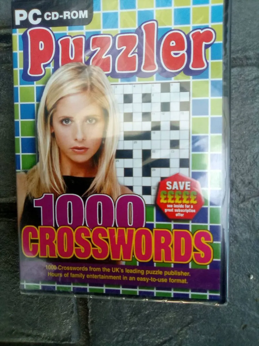 1000.  CROSSWORDS. ON.  C.D.  ROM - Image 1