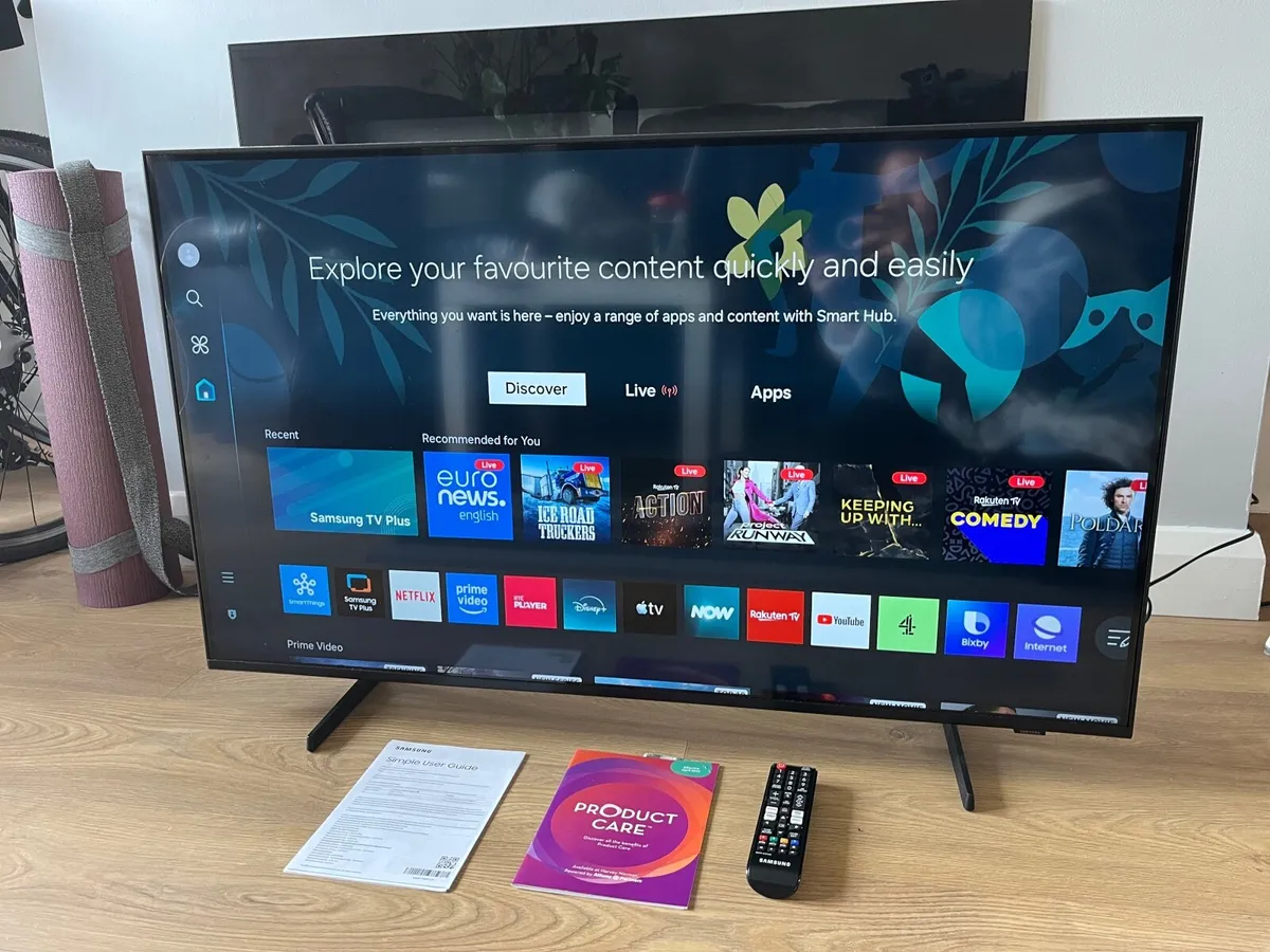 Smart TV  Samsung 43” 4K - Warranty until 2029 - Image 1