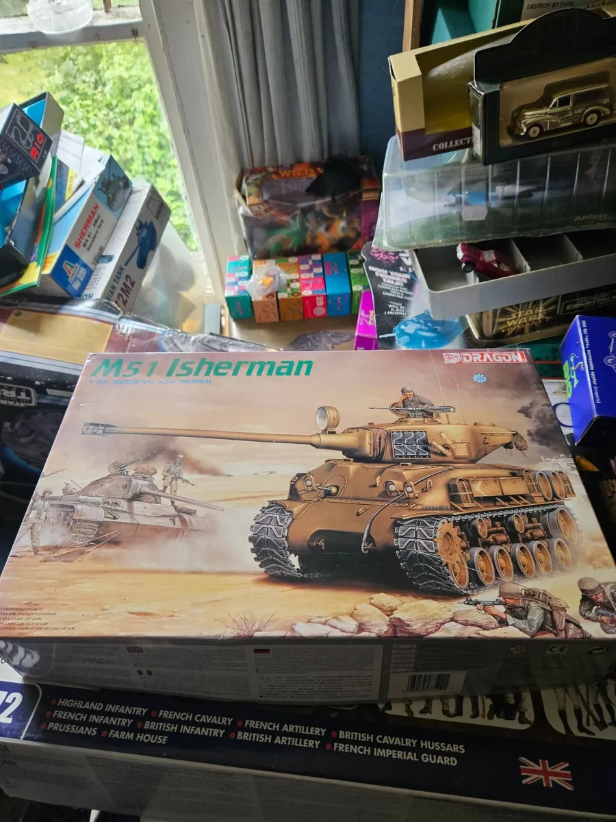 Airfix Tamiya Israeli M51 Sherman Tank - Image 1