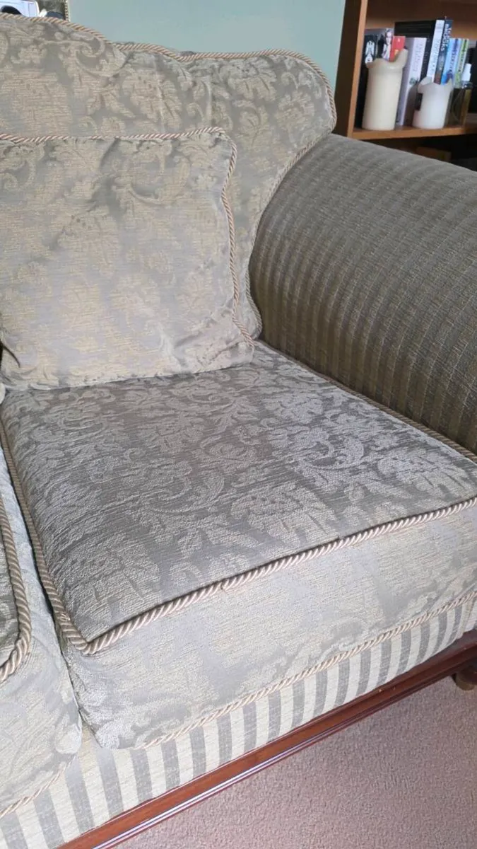 Casey's Furniture 2 Seater Sofa Solid Wood - Image 4