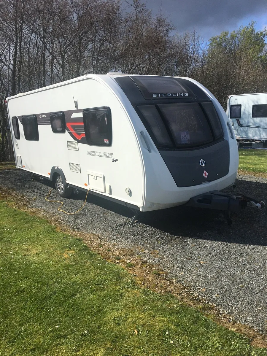2016 Sterling 4 Berth Island Bed Caravan - Image 1