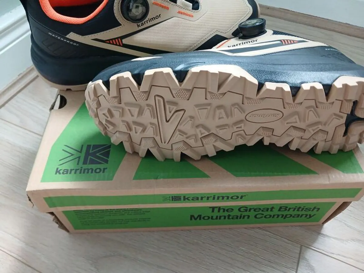 Karrimor Waterproof Hiking Shoes UK8 EU42 - Image 2