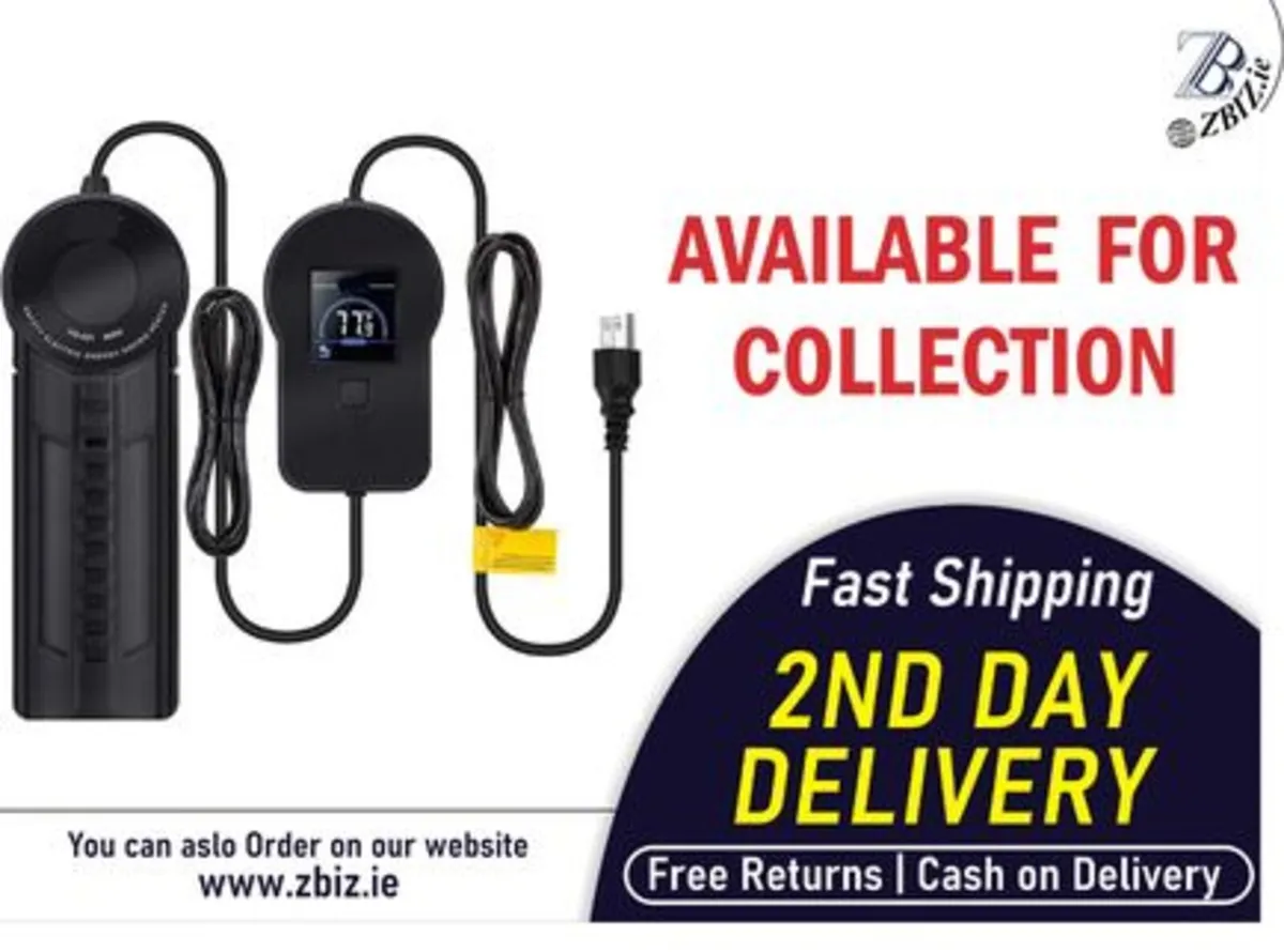 Underwater Aquarium Water Heater, 800W Aquarium - Image 1