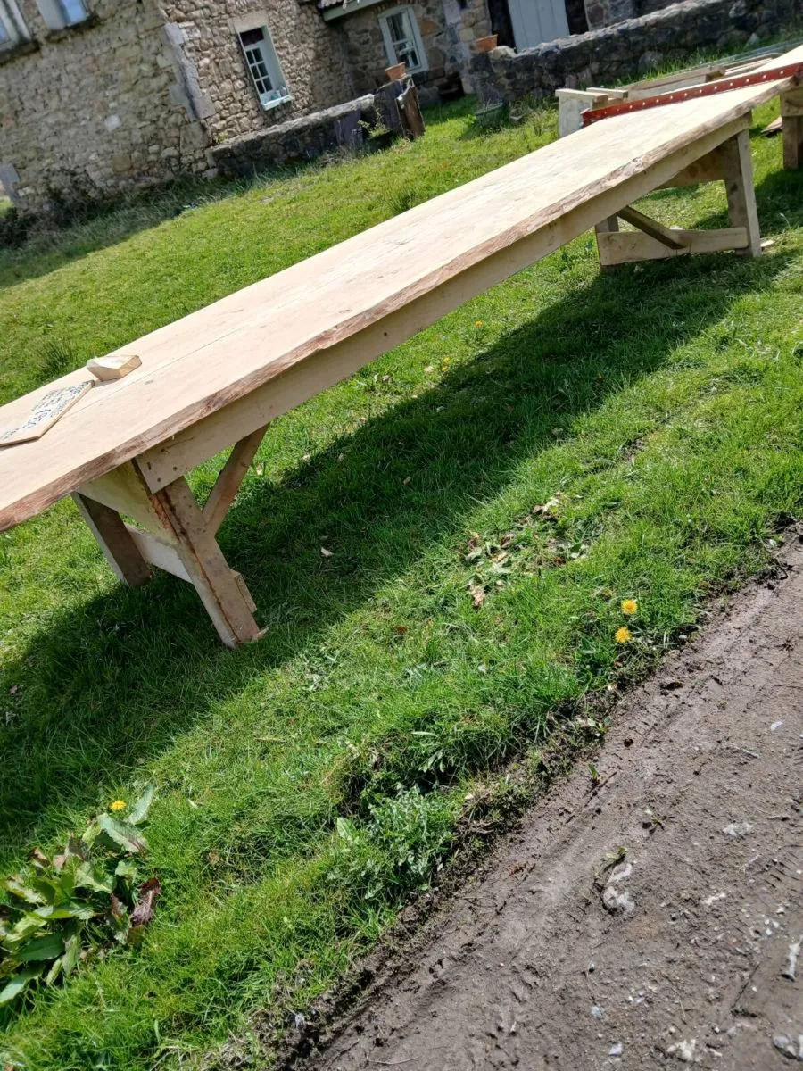 Selection of Rustic Tables - Image 1