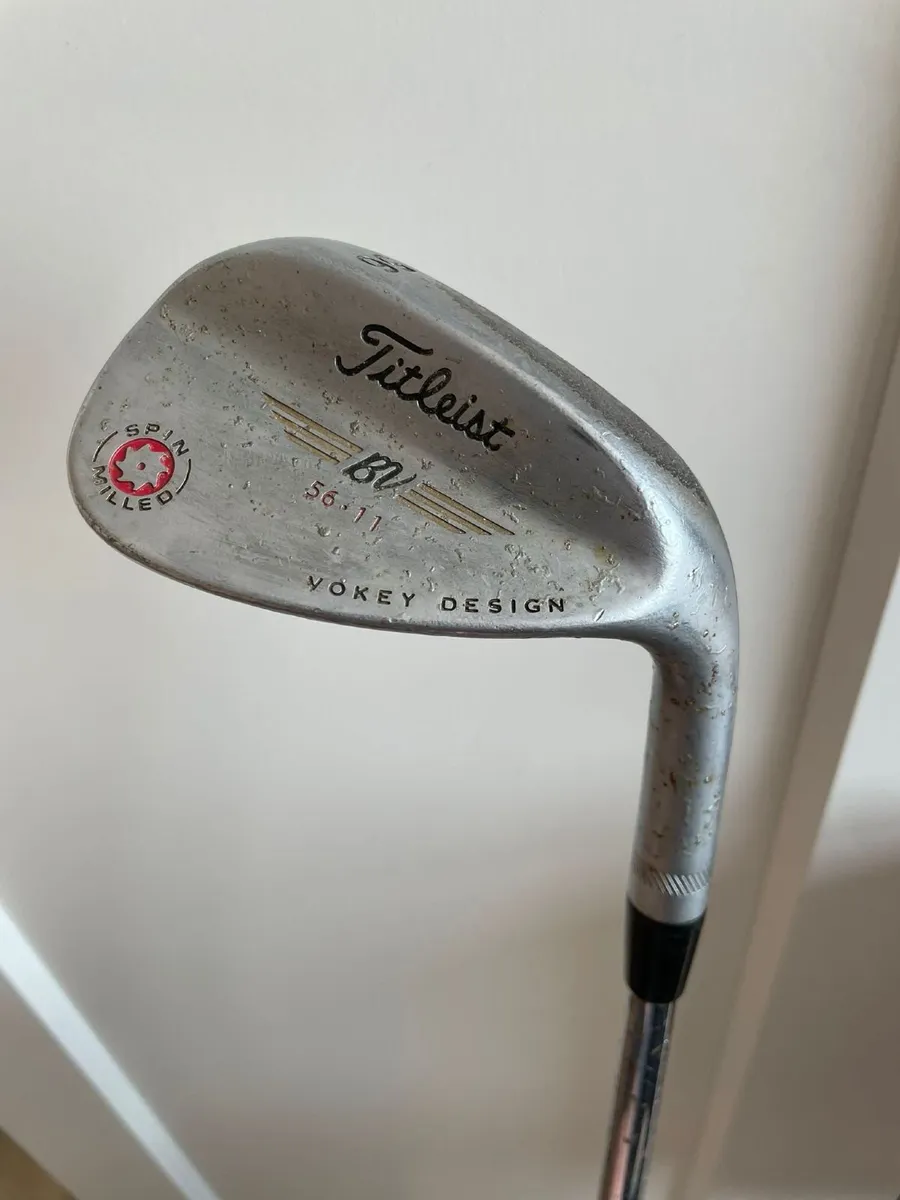 Titleist Vokey Spin Milled Tour Chrome Wedge - Image 1