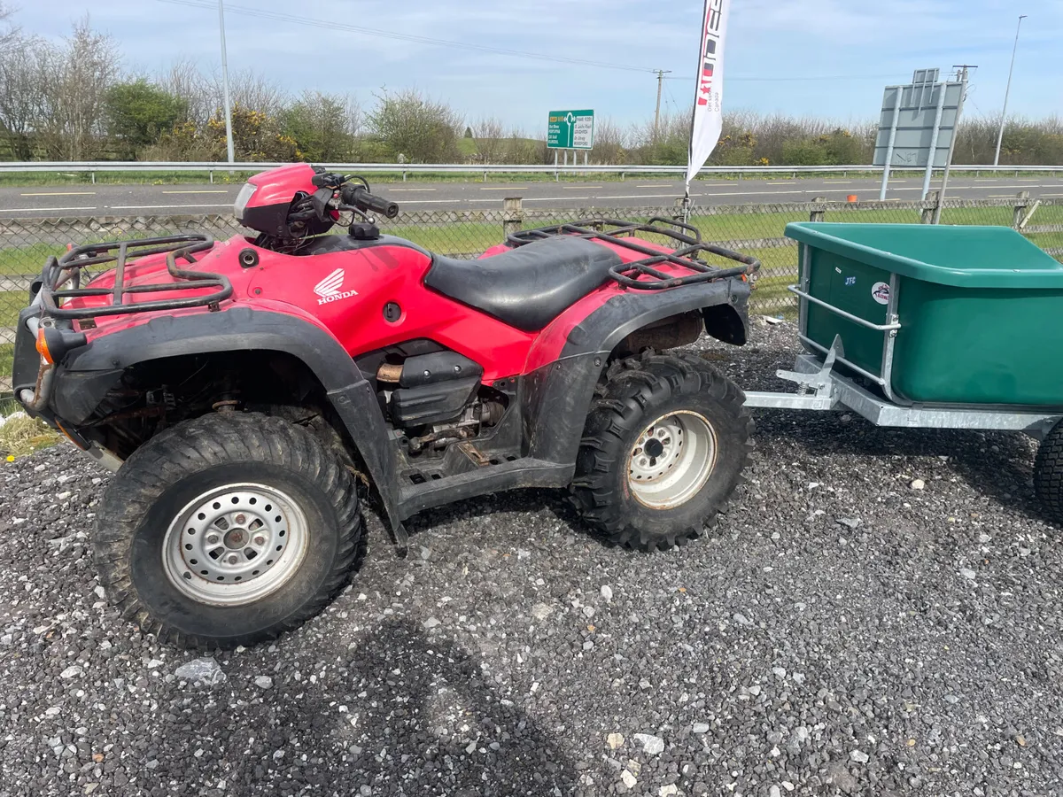 HONDA  500  FOR  SALE  &  JFC  TRAILER  €38 P/W - Image 2
