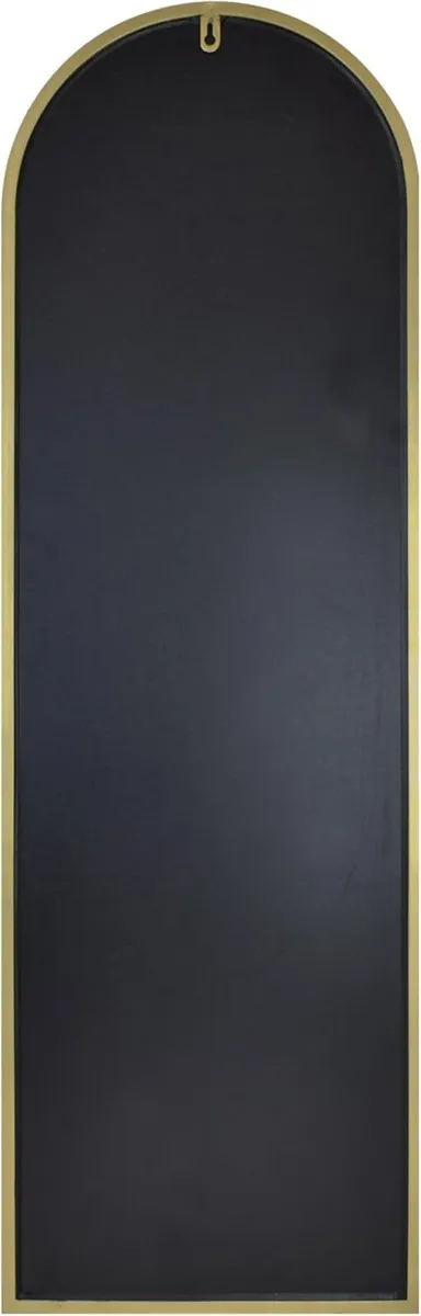 Full Length Arched Mirror Metal Framed Wall - Image 3