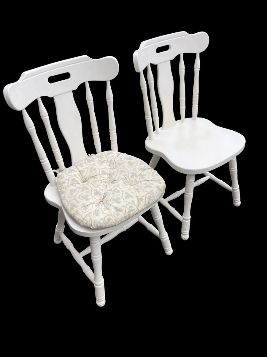 Kitchen Chairs x 2 - Farmhouse - Image 2