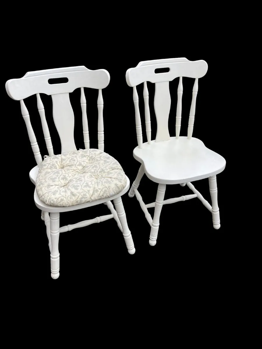 Kitchen Chairs x 2 - Farmhouse - Image 1