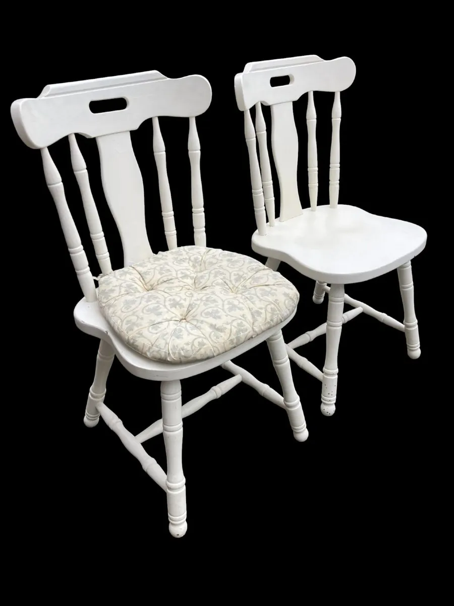 Kitchen Chairs x 2 - Farmhouse - Image 3