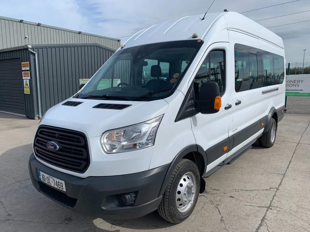2016 FORD TRANSIT TREND MINI BUS FOR AUCTION - Image 1