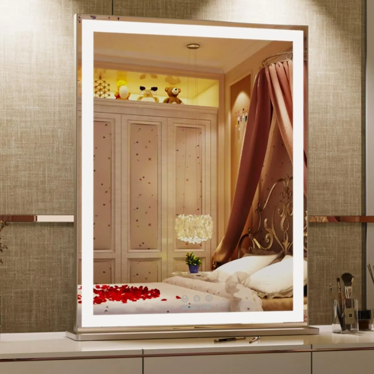 Hollywood Mirror with Lights Large Lighted Vanity - Image 1