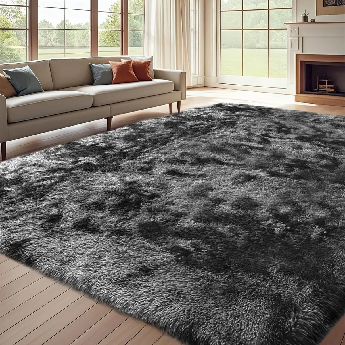 Rugs Living Room - 200x300cm Soft Fluffy Area for - Image 1