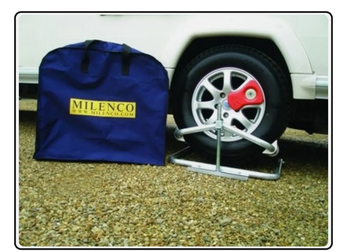 Milenco aluminium caravan leveller - Image 2