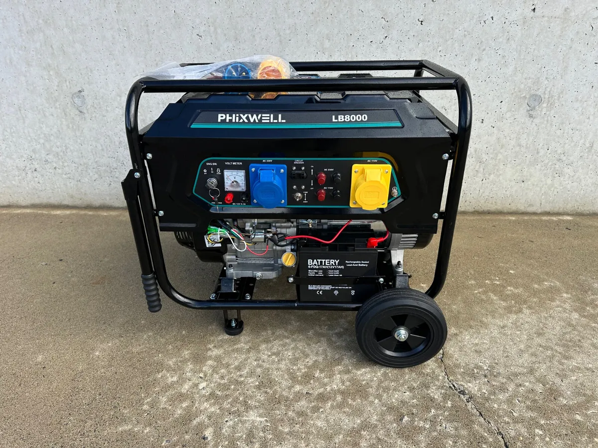New Phixwell LB8000 Generator **Online Auction** - Image 3