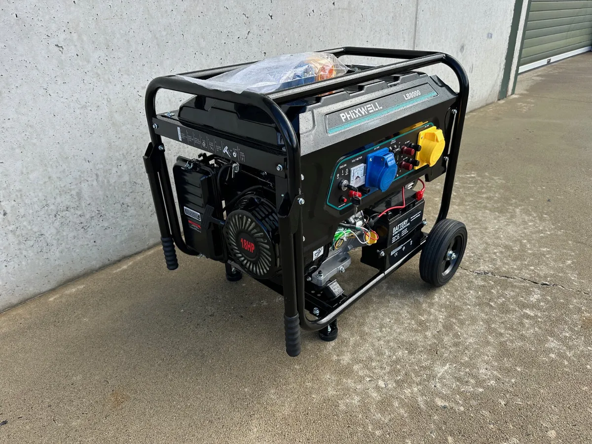 New Phixwell LB8000 Generator **Online Auction** - Image 1