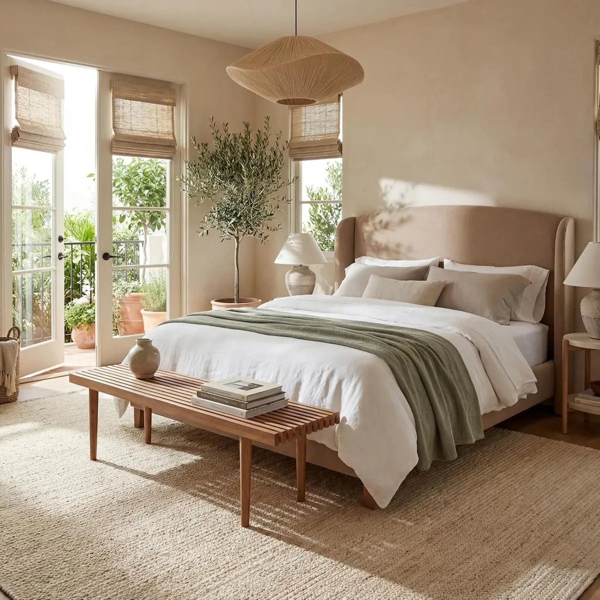 Rigo Hand Woven Farmhouse Jute Area Rug 91 cm x - Image 4