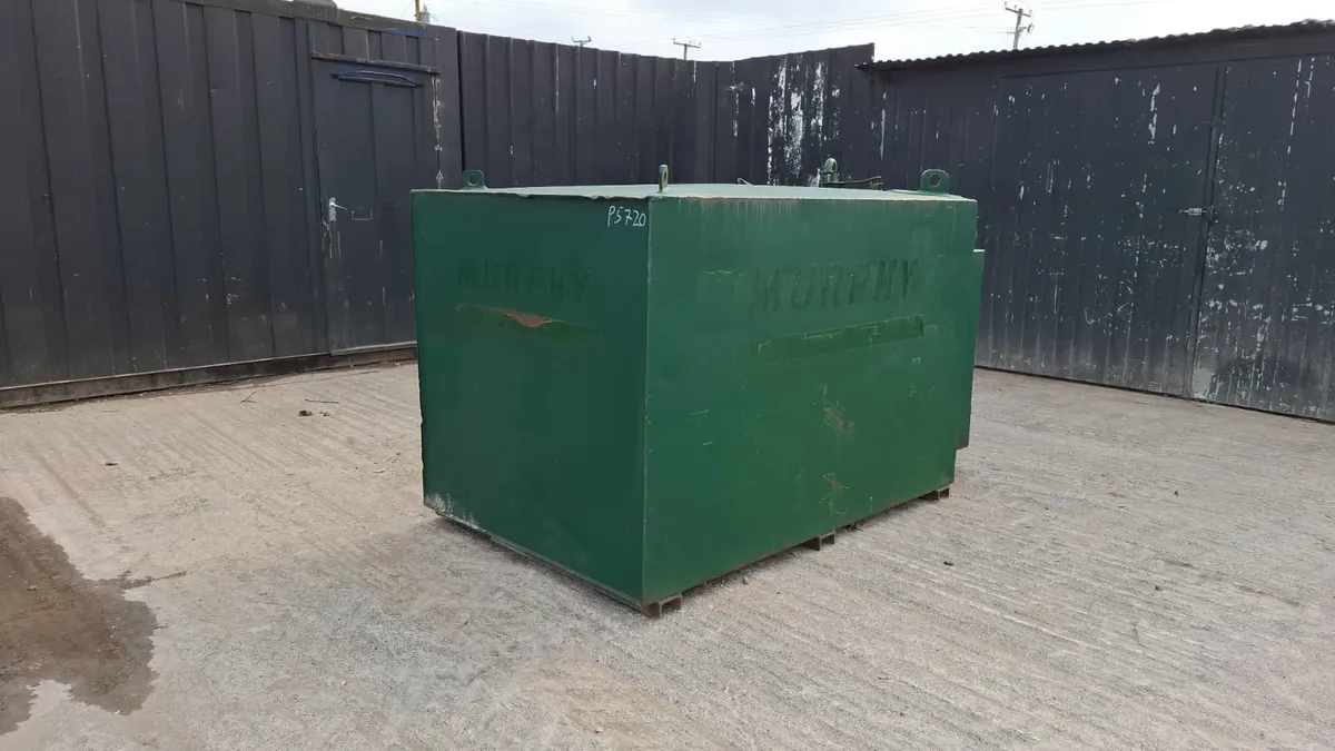 1000L Static Steel Fuel Bowser – Diesel Tank - Image 1